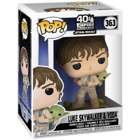 Funko POP! Star Wars 363: Training Luke Skywalker with Yoda